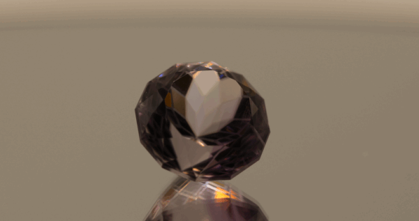 Natural round cut amethyst gemstone with purple violet color, 15.95 × 15.83 mm