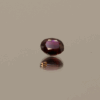 Natural Deep red Ruby gemstone, 0.71 carat, oval cut, deep red color, unheated, loose gemstone, dimensions 5.36 × 4.92 × 2.82 mm, origin Burma, ALGT certified.