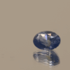 Pastel blue oval sapphire from Sri Lanka, heat-treated, 1.27 carat, 7.15 × 5.37 × 4.06 mm, Sri Lanka origin, AIG certified.