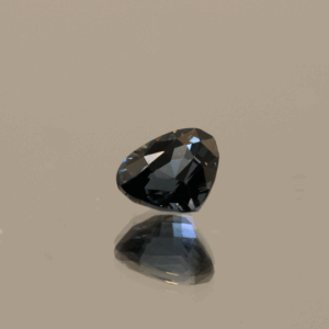 Pear Blue sapphire, 1.02 carat, 6.55 × 5.56 × 4.10 mm, no treatment, Madagascar origin, AIG certified.