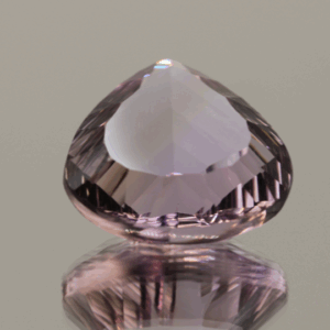 Natural pear cut ametrine gemstone with purple yellow color, 16.40 × 16.30 mm