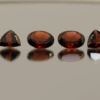Natural almandine garnet gemstones 9 carats mixed cuts purple red color untreated loose stones set