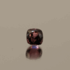 Purple cushion-cut Burma spinel stone, 1.15 carat, 5.78 × 5.31 × 4.70 mm, natural untreated gemstone from Burma, GFCO certified.