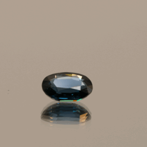Elegant deep blue spinel oval gemstone 1.12 carat, natural untreated, ALGT certified fine gem