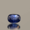 Natural Royal Blue color sapphire gemstone, 1.36 carat, cushion cut, royal blue color, heat treated, loose gemstone, dimensions 7.33 × 5.8 × 3.31 mm, origin Sri Lanka, AIG certified.