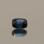 Blue spinel, cushion-shaped, 1.62 carat, 7.66 × 5.68 × 4.40 mm, no treatment, unknown origin, AIGS certified.