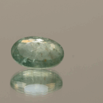 natural green blue paraiba tourmaline gemstone 3.62 carat green blue oval cut 11.41x8.11x5.34 mm untreated GIL certified