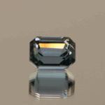 Light green octagon-shaped spodumene, 5.8 carat, 10.9 × 7.8 × 7.1 mm, no treatment, unknown origin.