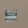 Blue octagon-shaped topaz, 4.33 carat, 11.1 × 6.7 × 4.7 mm, no treatment, unknown origin.