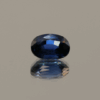 Sapphire Blue stone oval-shaped, 1.11 carat, 7.11 × 5.01 × 3.60 mm, heat-treated, unknown origin, AIG certified.