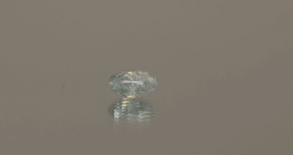 natural tourmaline of paraiba gemstone 0.96 carat green blue oval cut 7.13x5.25x3.32 mm untreated from Mozambique