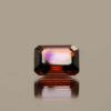 Natural almandine garnet 2.9 carats octagon cut purple-red color untreated loose gemstone