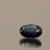 Sapphire Royal blue gemstone 1.47 carat oval cut, heat treated, Madagascar origin, dimensions 7.74 × 5.71 × 3.41 mm, GFCO certified.