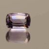 Natural cushion cut amethyst gemstone with purple violet color, 12.50 × 8.00 mm