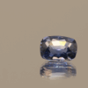 Natural Blue Sapphire Cushion gemstone, 1.43 carat, cushion cut, blue color, heat treated, loose gemstone, dimensions 7.2 × 5.91 × 3.74 mm, origin unknown, AIG certified.