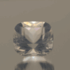 natural milky quartz gemstone 11 carat white cloudy cushion cut untreated loose gem