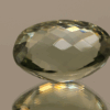 Natural prasiolite gemstone, 21 carat, oval cut, pale green color, untreated, loose gemstone, dimensions 21 × 14.6 × 11.7 mm, ideal for fine jewelry.