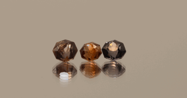 Natural sapphire set, total 1.97 carat, fancy cut, mix color, unheated, loose gemstones, dimensions 4.82 × 4.66 × 3.88 mm max, origin Madagascar, AIG certified.