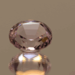 Natural pink Kunzite gemstone, cushion cut, 10.85 carats, untreated, unique loose gemstone for fine jewelry.