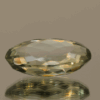 Natural prasiolite gemstone, 11.5 carat, oval cut, pale green color, untreated, loose gemstone, dimensions 20 × 12.7 × 6.7 mm, ideal for fine jewelry.