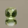 Natural 6 ct peridot, cushion cut, yellow green color, untreated, loose gemstone, dimensions 10.5 × 9.8 × 7.6 mm, perfect for fine jewelry.
