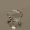 Colorless oval-shaped topaz, 5.57 carat, 12.9 × 10.2 × 7.6 mm, no treatment, unknown origin.
