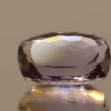 Natural square cushion cut ametrine gemstone with purple yellow color, 19.20 × 12.70 mm
