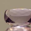 Natural square cushion cut amethyst gemstone with purple violet color, 20.93 × 14.11 mm