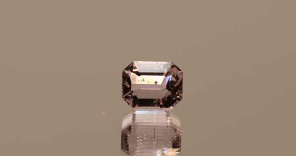 Pink Kunzite gemstone, 4.95 carats, octagon cut, 9.65 × 7.25 × 7.19 mm, natural and untreated, ideal for fine jewelry