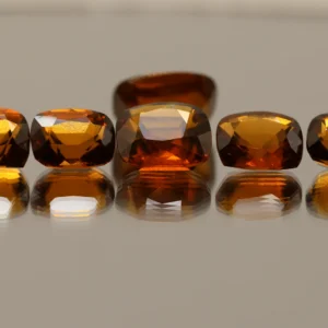 ORANGE GARNET CUSHION 19.2 CT
