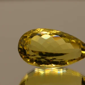 LEMON QUARTZ PEAR 14.52 CT