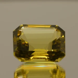 LEMON QUARTZ OCTAGON 14.85 CT