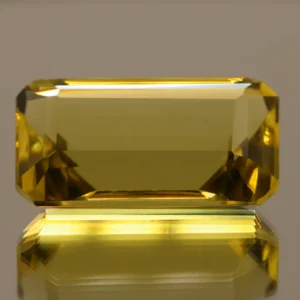 LEMON QUARTZ OCTAGON 20.54 CT