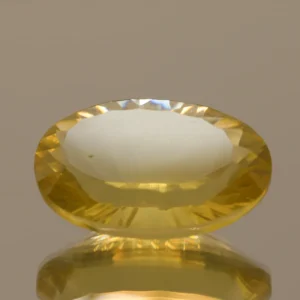 LEMON QUARTZ OVAL 15.5 CT