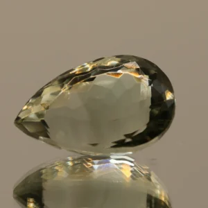 PRASIOLITE PEAR 11.71 CT