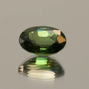VIVID GREEN SAPPHIRE OVAL 2.53 CT
