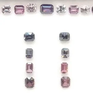SPINEL SET BRACELET & EARRINGS GEMSTONES 16 CT (NCDJ4J6L)