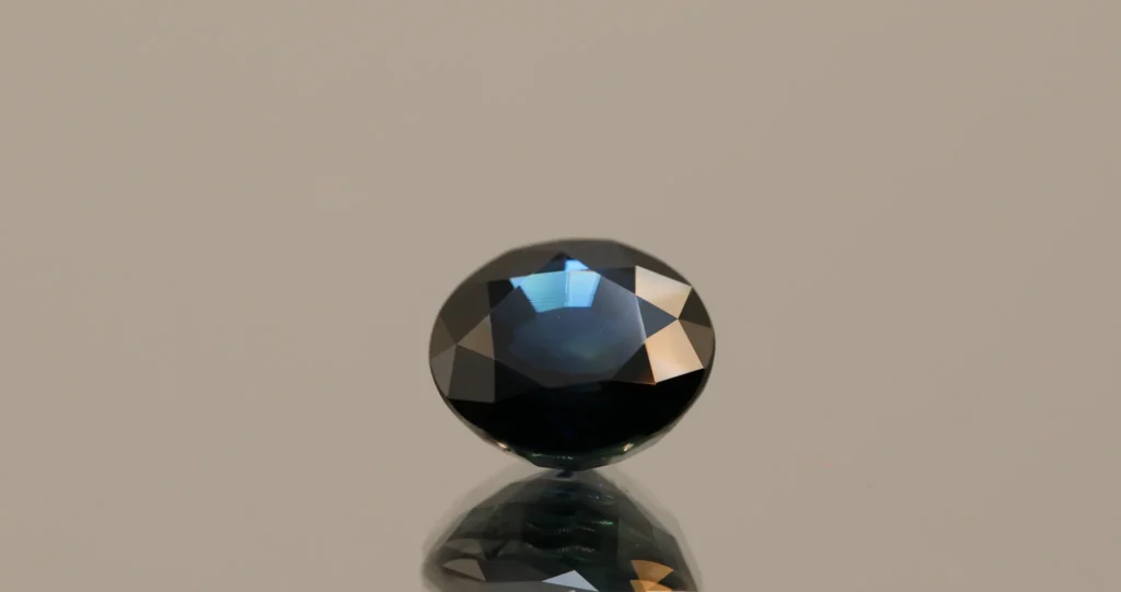 ROYAL BLUE SAPPHIRE STONE ROUND 2.56 CT